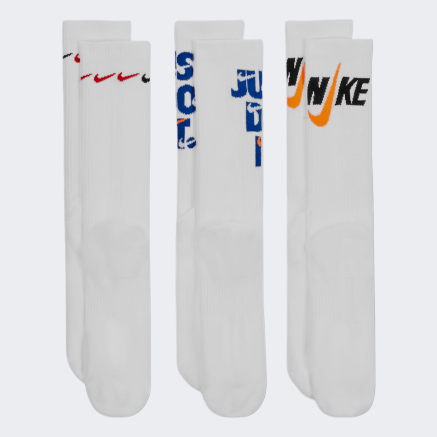 Шкарпетки Nike U NK EVERYDAY PLUS CUSH CREW 3PR - 144 GFX - 160476, фото 3 - інтернет-магазин MEGASPORT