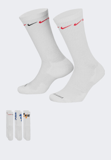 Носки Nike U NK EVERYDAY PLUS CUSH CREW 3PR - 144 GFX - 160476, фото 1 - интернет-магазин MEGASPORT