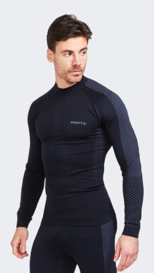 Термокофта Craft ADV WARM INTENSITY LS M BLACK - 160508, фото 1 - інтернет-магазин MEGASPORT