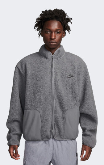 Кофта Nike M NK CLUB+ SHERPA WNTR JKT - 160489, фото 1 - інтернет-магазин MEGASPORT