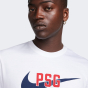 Футболка Nike PSG M NK SWOOSH TEE, фото 4 - интернет магазин MEGASPORT