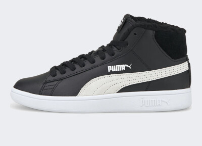 Кеди Puma дитячі Smash v2 Mid L Fur Jr - 148353, фото 1 - інтернет-магазин MEGASPORT