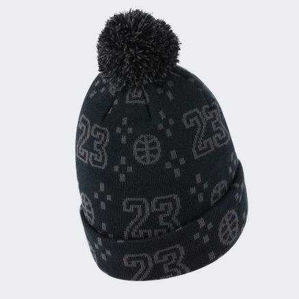Шапка Jordan детская CUFFED POM BEANIE - 160586, фото 2 - интернет-магазин MEGASPORT