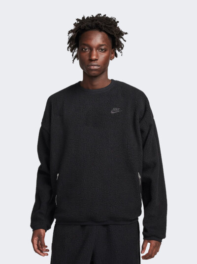 Кофта Nike M NK CLUB+ SHERPA WNTR CREW - 160606, фото 1 - інтернет-магазин MEGASPORT