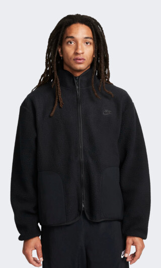 Кофта Nike M NK CLUB+ SHERPA WNTR JKT - 160608, фото 1 - інтернет-магазин MEGASPORT
