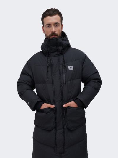 Пуховик Converse PREMIUM LONG DOWN JACKET - RPC - 160443, фото 1 - інтернет-магазин MEGASPORT