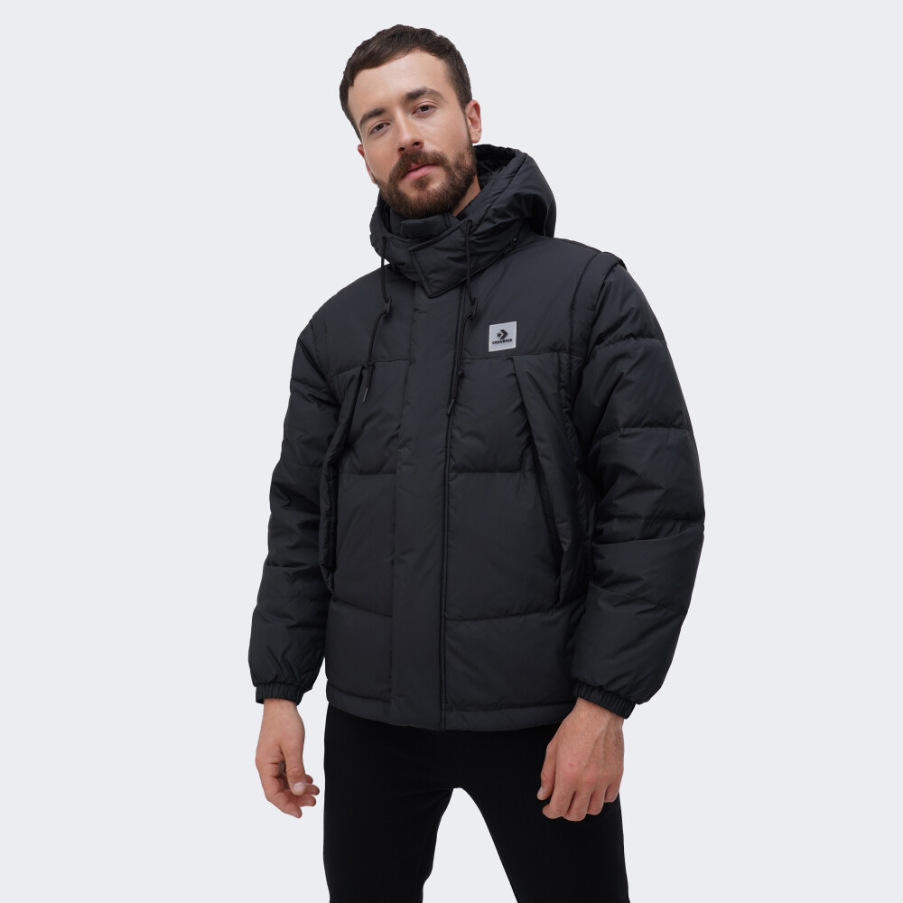 Пуховик Converse PREMIUM SHORT DOWN JACKET RPC | Колір: чорний