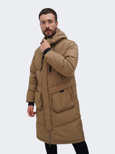 Пуховик Converse PREMIUM LONG DOWN JACKET - RPC - 160444, фото 1 - інтернет-магазин MEGASPORT
