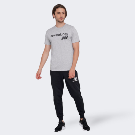 Спортивные штаны New Balance Essentials Stacked Logo - 124782, фото 3 - интернет-магазин MEGASPORT