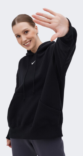 Кофта Nike W NSW PHNX FLC OS PO HOODIE - 160404, фото 1 - інтернет-магазин MEGASPORT