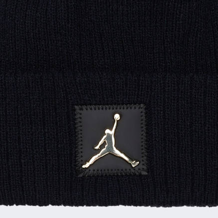 Шапка Jordan детская METAL JUMPMAN PATCH BEANIE SET - 160585, фото 4 - интернет-магазин MEGASPORT