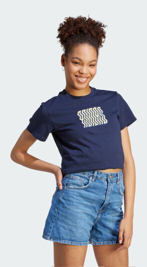 Футболка Adidas W VIBAOP TEE - 160658, фото 1 - интернет-магазин MEGASPORT