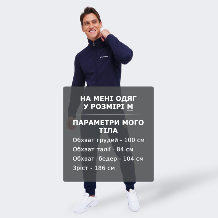 Кофта Champion Full Zip Sweatshirt - 125002, фото 6 - інтернет-магазин MEGASPORT