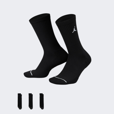 Шкарпетки Jordan U J EVERYDAY CUSH POLY CREW 3PR - 144 - 160680, фото 1 - інтернет-магазин MEGASPORT