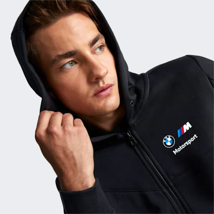 Кофта Puma BMW MMS Hdd Sweat Jacket - 148124, фото 4 - інтернет-магазин MEGASPORT