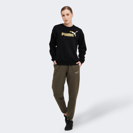Спортивные штаны Puma ESS+ Embroidered Pants FL cl - 140786, фото 3 - интернет-магазин MEGASPORT