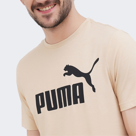 Футболка Puma ESS Heather Tee - 148369, фото 4 - интернет-магазин MEGASPORT