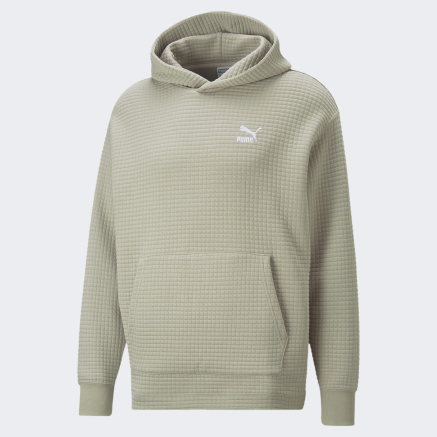 Кофта Puma Classics Quilted Hoodie - 148109, фото 6 - интернет-магазин MEGASPORT