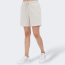 women's long terry shorts