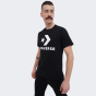 Футболка Converse STANDARD FIT CENTER FRONT LARGE LOGO STAR CHEV SS TEE, фото 1 - интернет магазин MEGASPORT