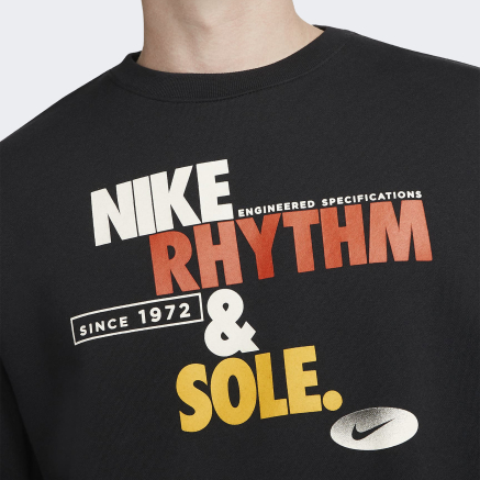 Кофта Nike M Nsw Bb Flc Crew Rhythm Grap - 147999, фото 4 - інтернет-магазин MEGASPORT