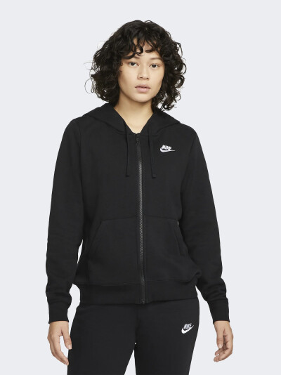 Кофта Nike W NSW CLUB FLC FZ HOODIE STD - 147703, фото 1 - інтернет-магазин MEGASPORT