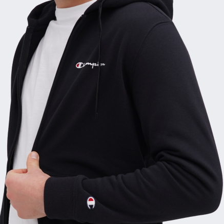 Кофта Champion hooded full zip sweatshirt - 161169, фото 4 - интернет-магазин MEGASPORT