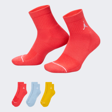 Шкарпетки Jordan Everyday Ankle Socks 3pr - 162286, фото 1 - інтернет-магазин MEGASPORT