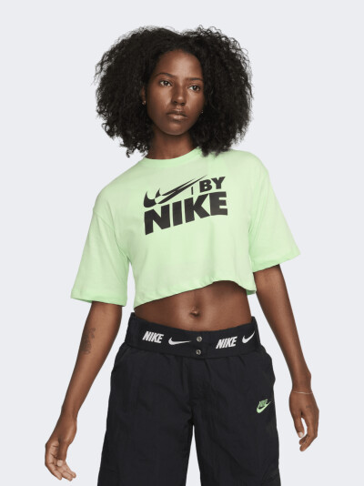 Футболка Nike W NSW CROP TEE GLS - 162304, фото 1 - інтернет-магазин MEGASPORT