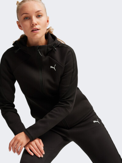 Кофта Puma EVOSTRIPE FZ Hoodie - 162396, фото 1 - інтернет-магазин MEGASPORT