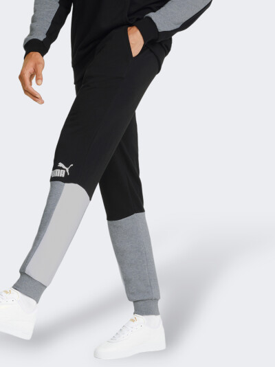 Спортивные штаны Puma ESS+ Block Sweatpants TR - 162733, фото 1 - интернет-магазин MEGASPORT
