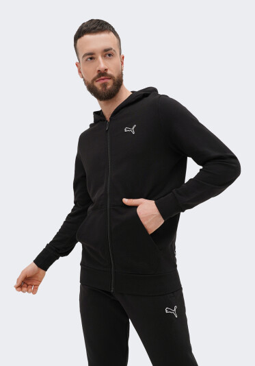 Кофта Puma BETTER ESSENTIALS Full-Zip Hoodie TR - 162449, фото 1 - интернет-магазин MEGASPORT