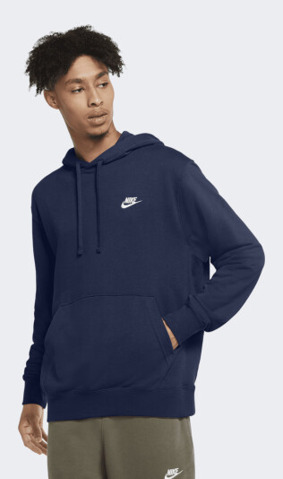 Кофта Nike M NSW CLUB HOODIE PO FT - 162978, фото 1 - интернет-магазин MEGASPORT