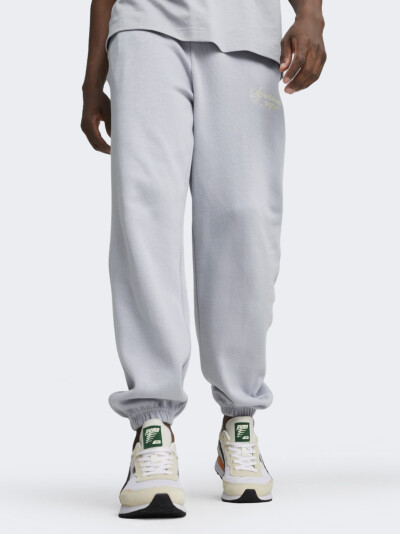 Спортивные штаны Puma CLASSICS+ Sweatpants - 162933, фото 1 - интернет-магазин MEGASPORT