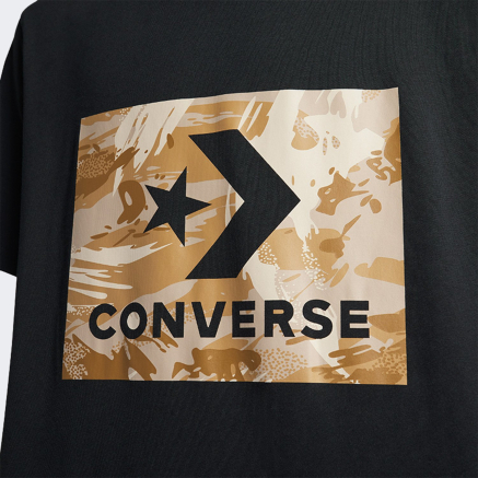 Футболка Converse STAR CHEV BRUSH STROKE KNOCK OUT CAMO FILL - 163026, фото 4 - интернет-магазин MEGASPORT