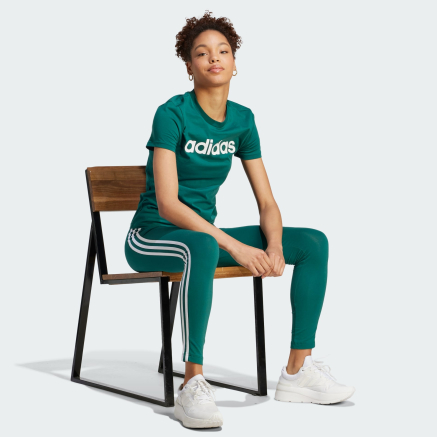 Футболка Adidas W LIN T - 163113, фото 3 - интернет-магазин MEGASPORT