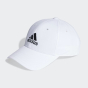 Кепка Adidas BBALL CAP COT, фото 1 - інтернет магазин MEGASPORT