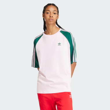 Футболки Adidas Originals BLOCKED TEE OS - 163359, фото 1 - интернет-магазин MEGASPORT