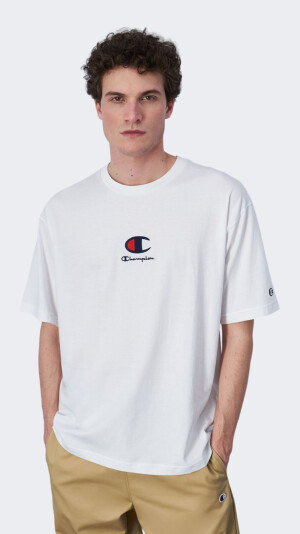 Футболка Champion crewneck t-shirt - 163423, фото 1 - інтернет-магазин MEGASPORT