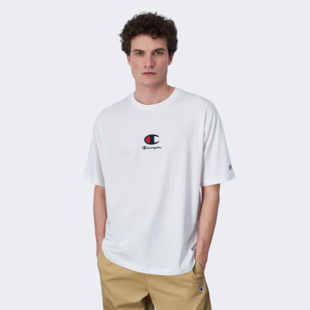 Футболка Champion crewneck t-shirt - 163423, фото 1 - интернет-магазин MEGASPORT