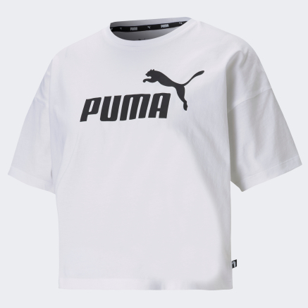 Футболка Puma ESS Cropped Logo Tee - 163760, фото 4 - интернет-магазин MEGASPORT