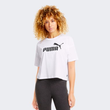 Футболки Puma ESS Cropped Logo Tee - 163760, фото 1 - интернет-магазин MEGASPORT