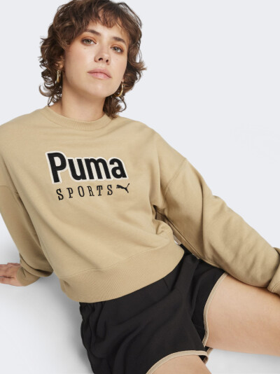 Кофта Puma TEAM Oversized Crew TR - 164132, фото 1 - інтернет-магазин MEGASPORT