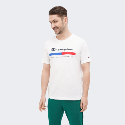 Футболка Champion crewneck t-shirt - 163398, фото 1 - интернет-магазин MEGASPORT