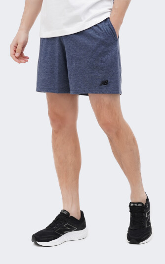 Шорти New Balance Short NB Heathertech - 163221, фото 1 - інтернет-магазин MEGASPORT