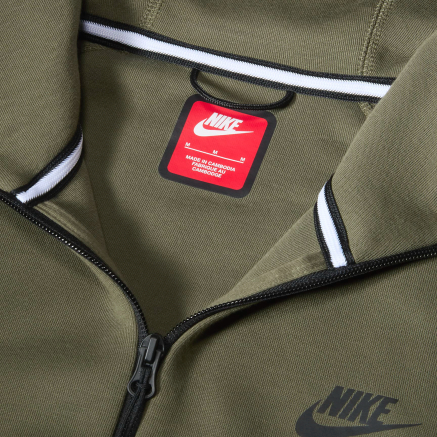 Кофта Nike M NK TCH FLC FZ WR HOODIE - 164203, фото 10 - интернет-магазин MEGASPORT