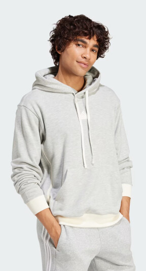 Кофта Adidas M LNG HD FT - 164269, фото 1 - интернет-магазин MEGASPORT