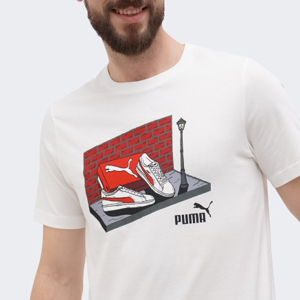 Футболка Puma GRAPHICS Sneaker Box Tee - 163807, фото 4 - интернет-магазин MEGASPORT