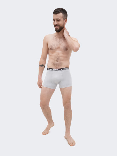Спідня білизна Head BASIC BOXER 2P - 163905, фото 1 - інтернет-магазин MEGASPORT