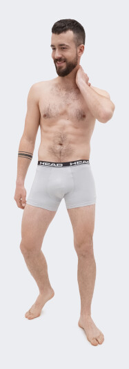 Спідня білизна Head BASIC BOXER 2P - 163905, фото 1 - інтернет-магазин MEGASPORT